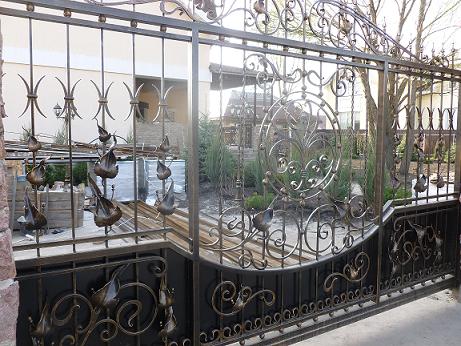 01 Кованые  ворота, калитки, заборы, навершия
